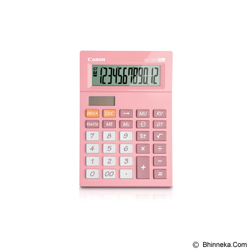 CANON Kalkulator AS-120V HB - Pink Pastel
